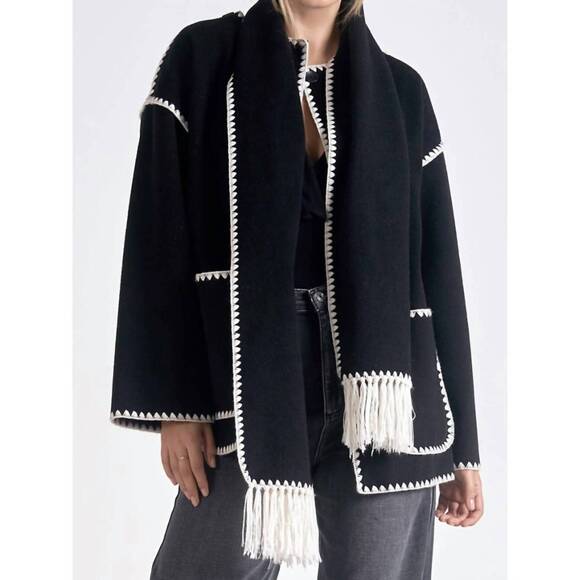 Elan - Jacket with Top Stitch